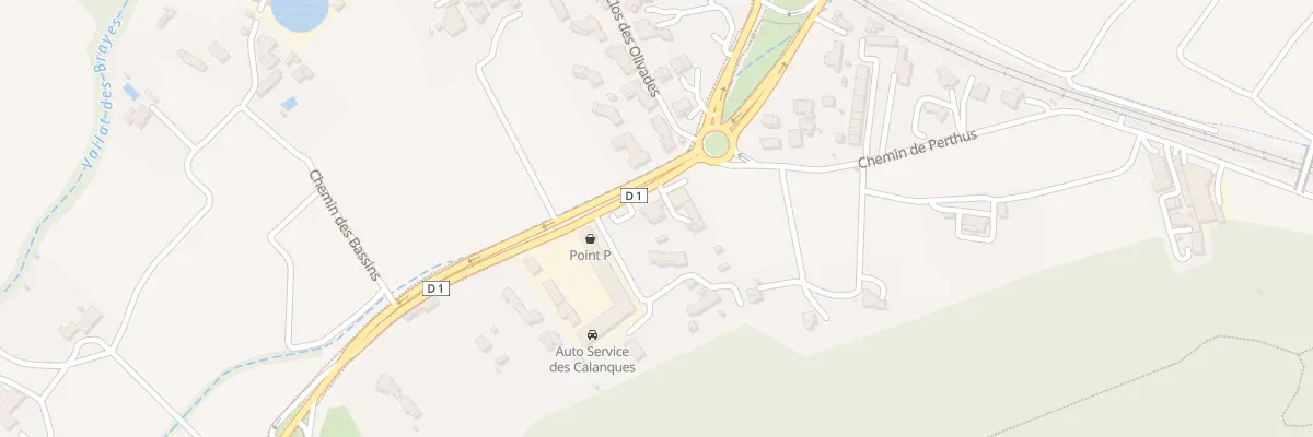 Plan du 9021 Av de la Gare à Cassis