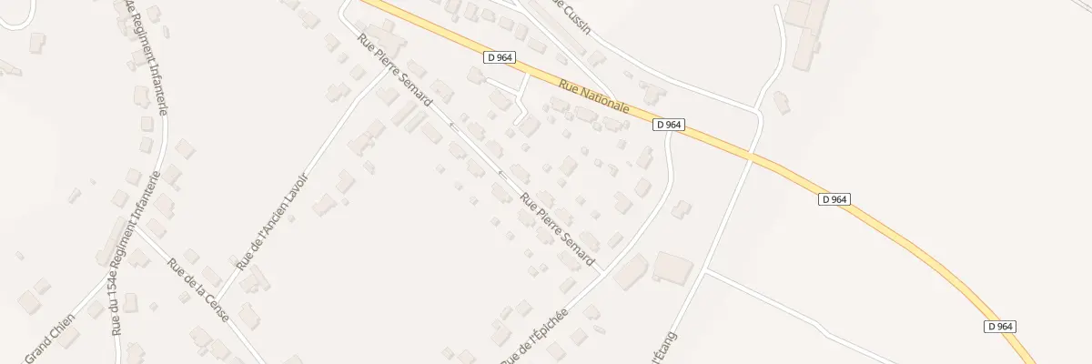 Plan du 5 Rue Pierre Semard à Charny-sur-Meuse