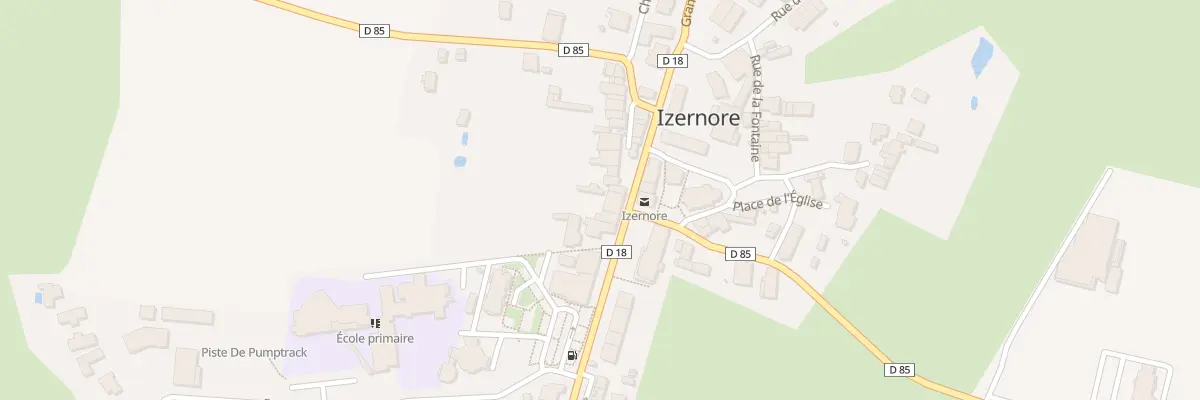 Plan du 564 Grande Rue à Izernore