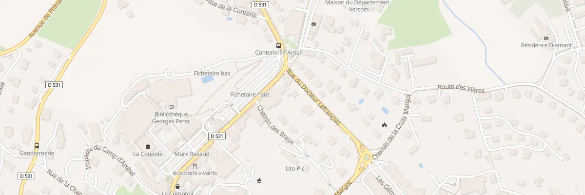Plan du 5366 Rue du Docteur Lefrancois à Villard-de-Lans