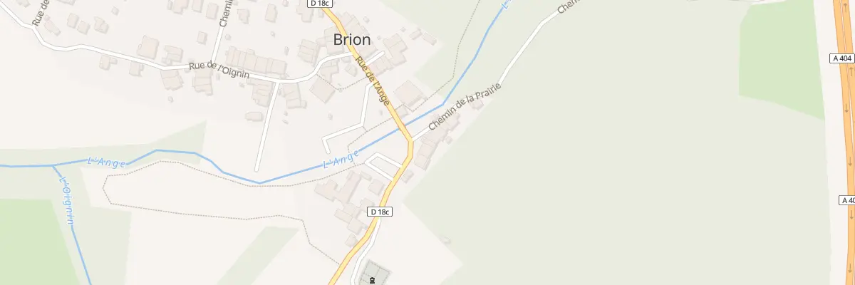 Plan du 6 Che de la Prairie à Brion