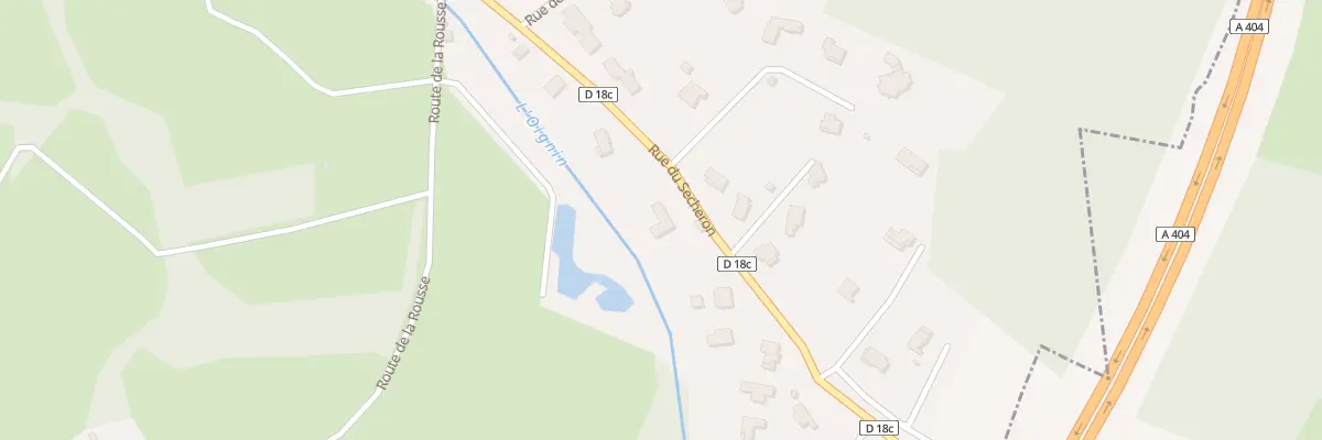 Plan du 240 Rue du Sécheron à Brion