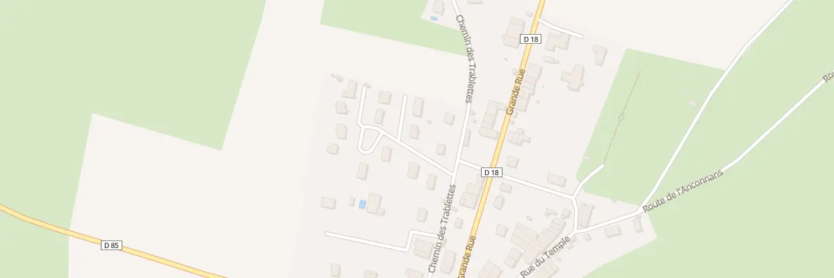 Plan du 2 Quartier des Amphores à Izernore