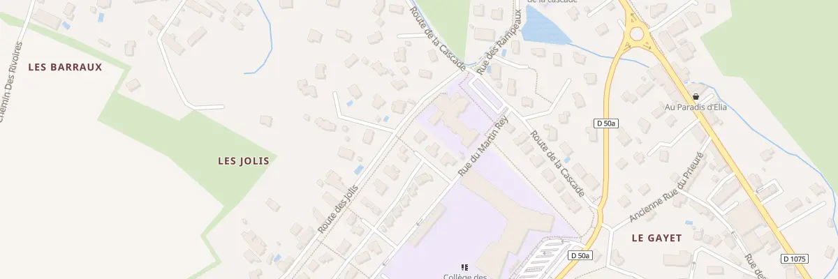 Plan du 112 Rue du Martin Rey à Chirens