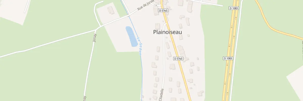 Plan du 90 Rue de la Citadelle à Plainoiseau