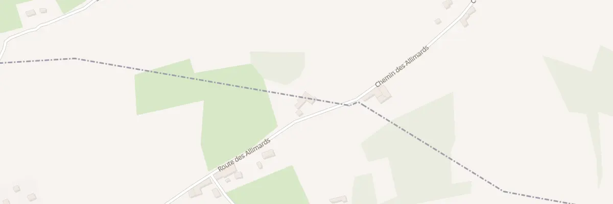 Plan du 81 Rte des Allimards à Valencogne
