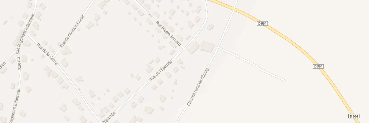 Plan du 3 Rue de l’Epichée à Lérouville