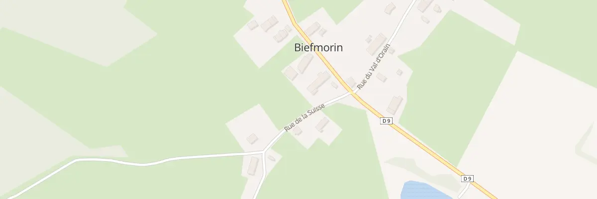 Plan du 1 Rte de l’Étang Neuf à Biefmorin
