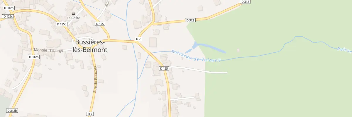 Plan du 5 Rue de la Resistance à Champsevraine