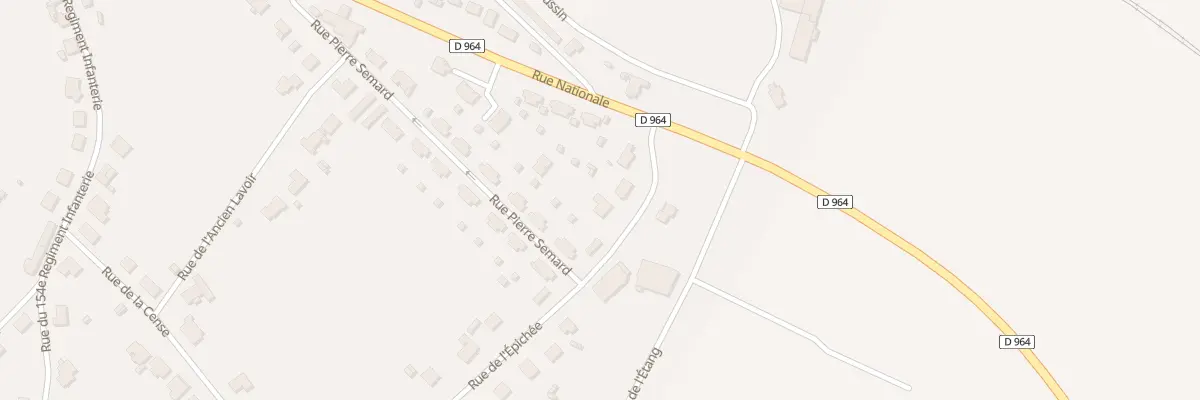Plan du 4B Rue de l’Epichée à Lérouville