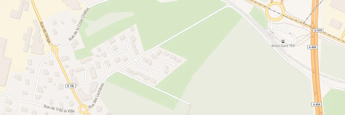 Plan du 135 Rue des Primevères à Brion