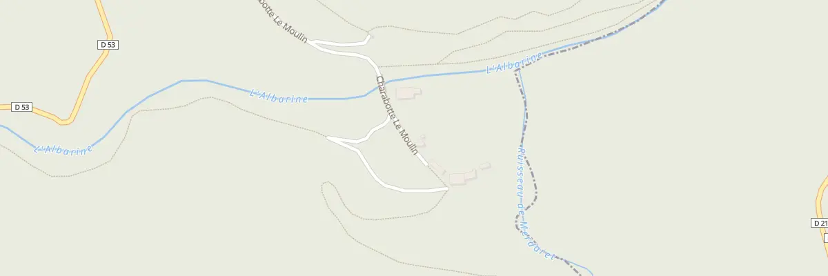 Plan du 3 Charabotte Le Moulin à Chaley