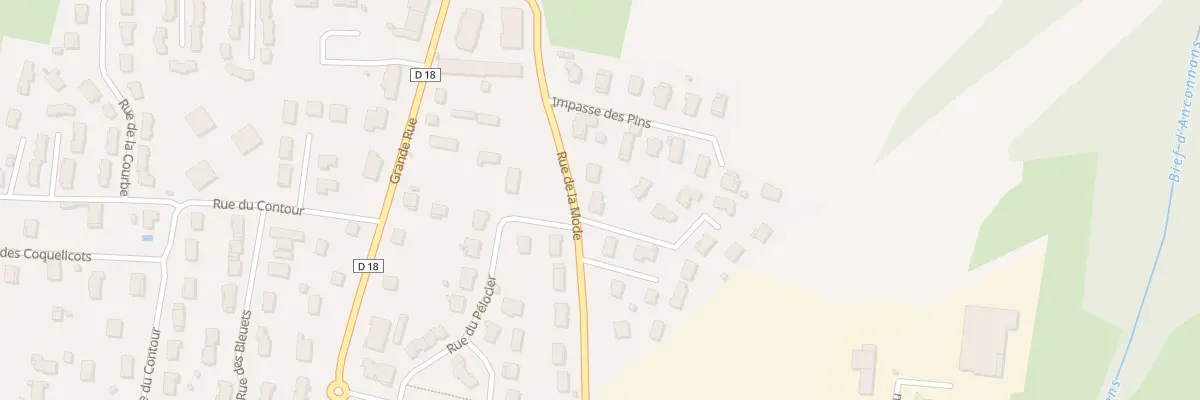 Plan du 239 Rue de la Mode à Izernore