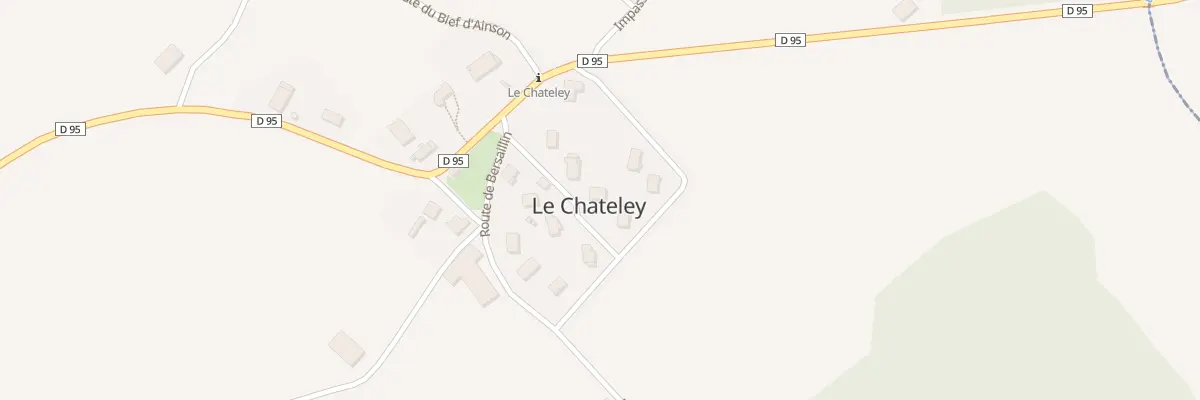Plan du 6 Rue du Meix au Chateley