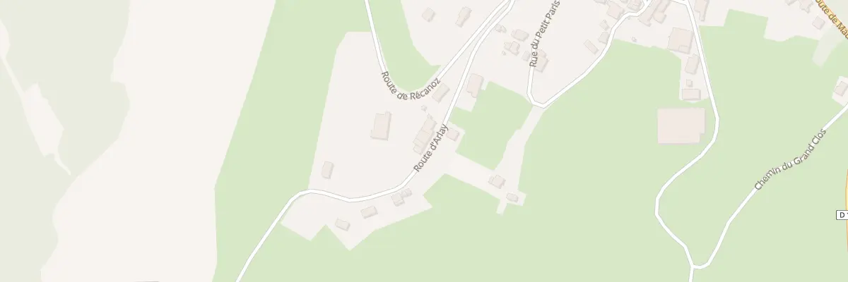 Plan du 194 Rte d’Arlay à Mantry