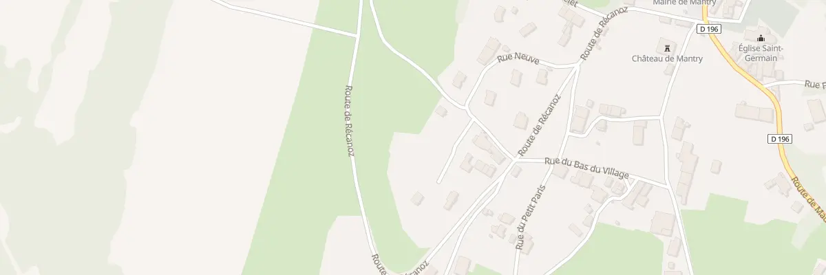 Plan du 215 Rue Neuve à Mantry