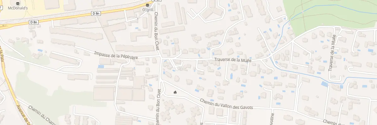 Plan du 94 Tra de la Muée à Aubagne
