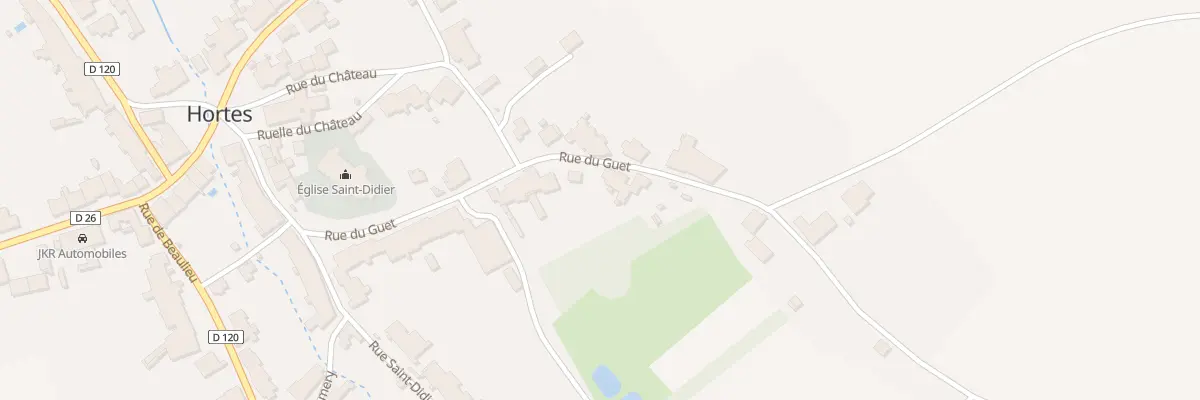 Plan du 26 Rue du Guet à Haute-Amance