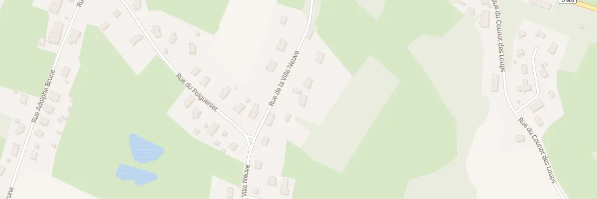 Plan du 16 Rue de la Ville Neuve à Souvans