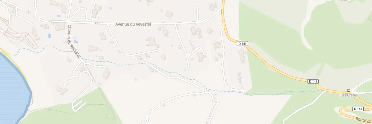 Plan du 9312 Le Revestel à Cassis