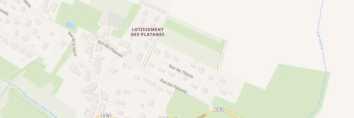 Plan du 11 Rue des Tilleuls à Châtenois