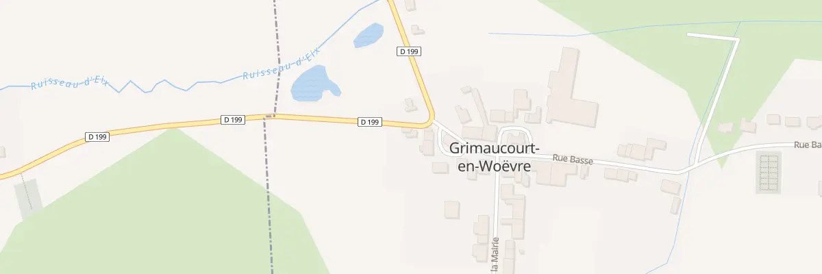 Plan du 9 Rue du Lavoir à Grimaucourt-en-Woëvre
