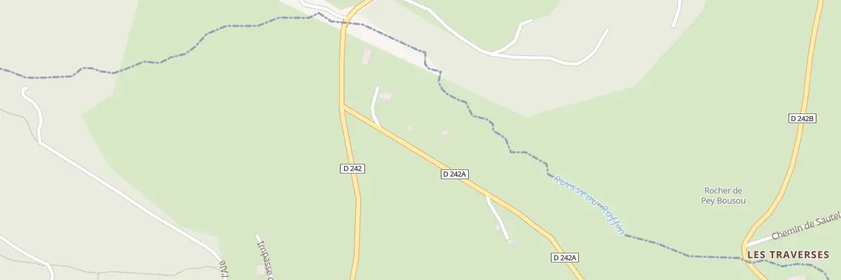 Plan du 111 Rte des Tours du Pleynet à Saint-Andéol