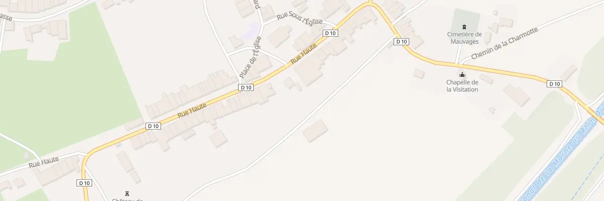 Plan du 17 Rue Haute à Mauvages