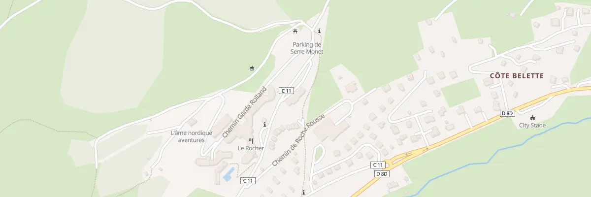 Plan du 317 Mte des Dolomites à Gresse-en-Vercors