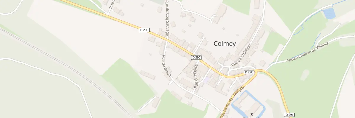 Plan du 23 Av d’Antioche à Colmey