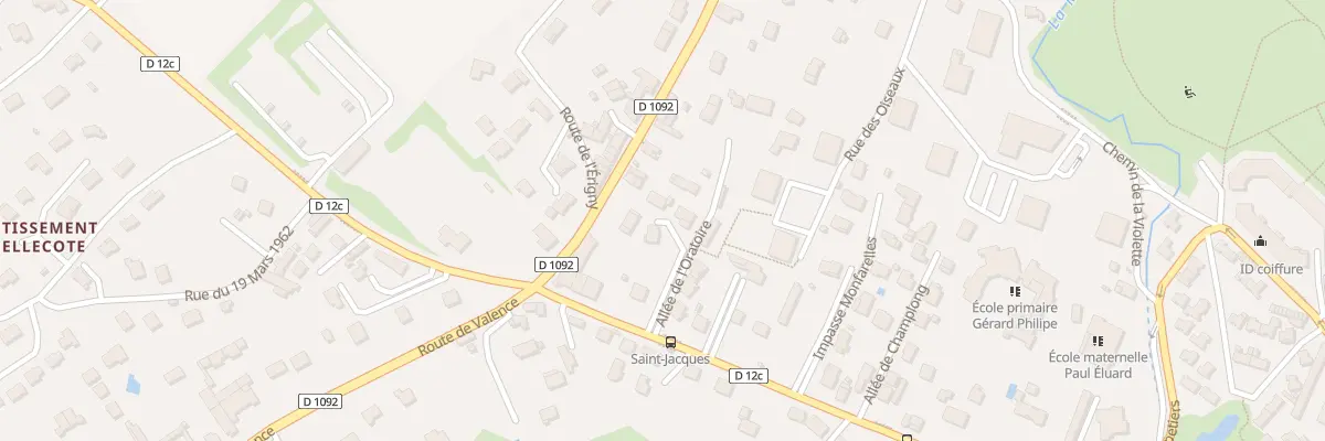 Plan du 4 Rue Louis Moyroud à Moirans