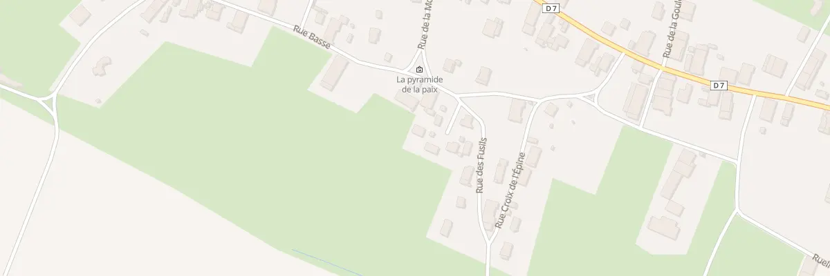 Plan du 1A Rue des Fusils à La Loye