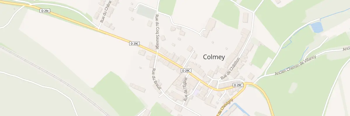 Plan du 20 Av d’Antioche à Colmey