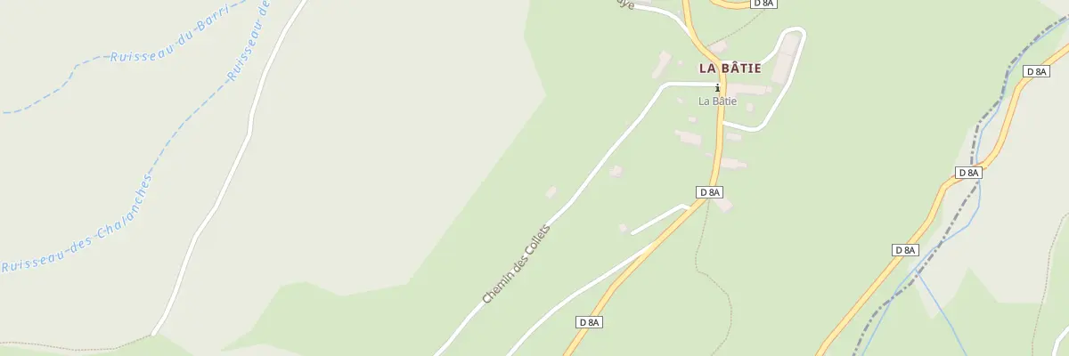 Plan du 172 Che des Collets à Gresse-en-Vercors
