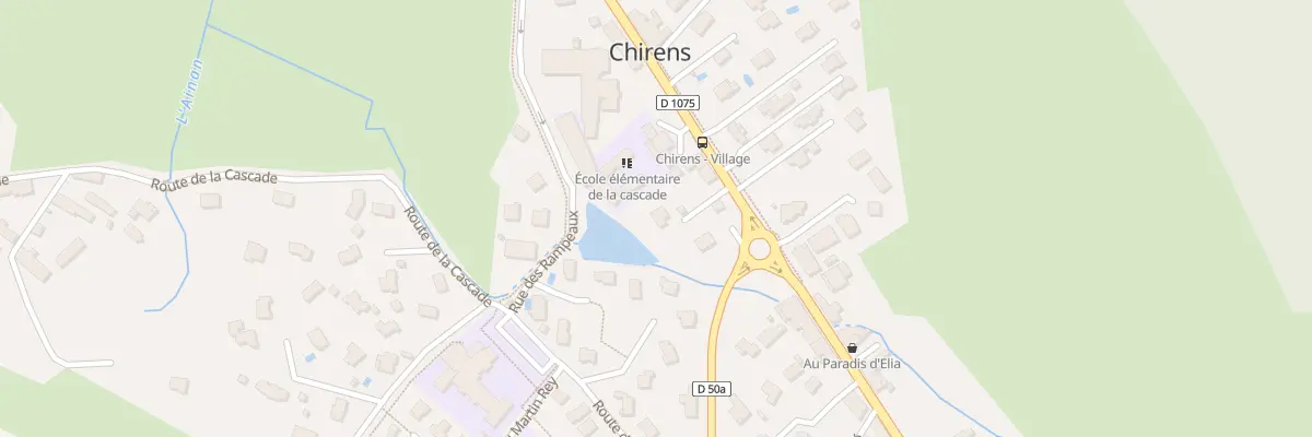 Plan du 5677 Rte Nationale 75 à Chirens