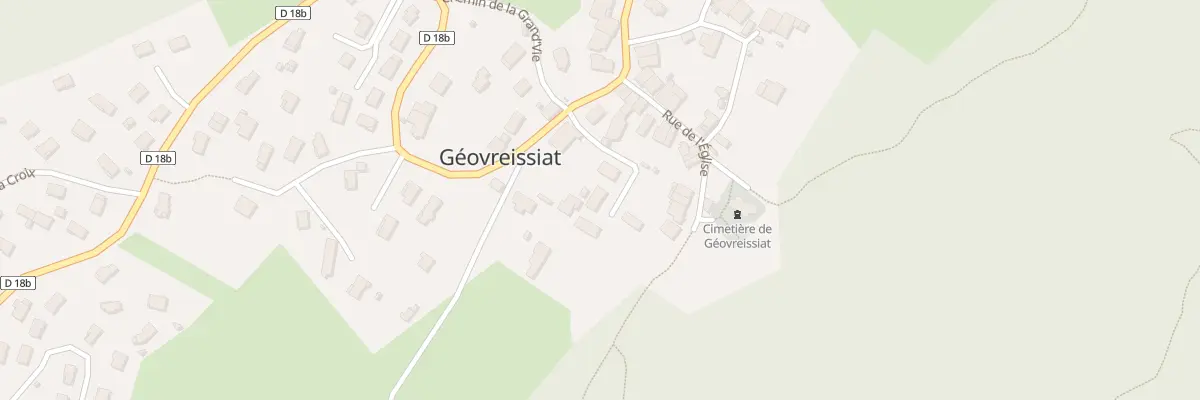 Plan du 104 Imp des Noisetiers à Béard-Géovreissiat