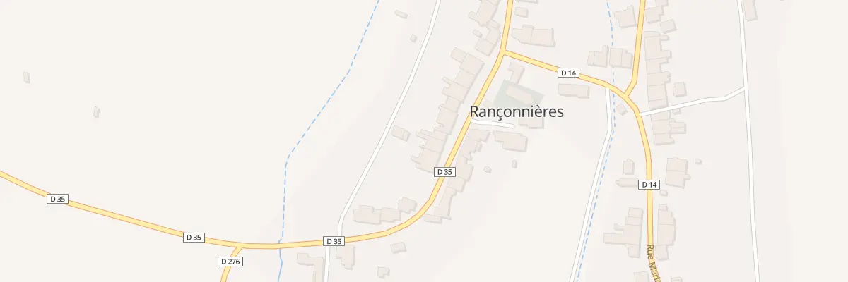 Plan du 18 Rue de la Liberation à Rançonnières