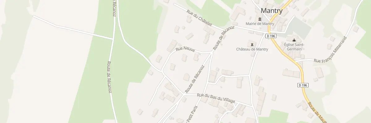 Plan du 47 Rue Neuve à Mantry