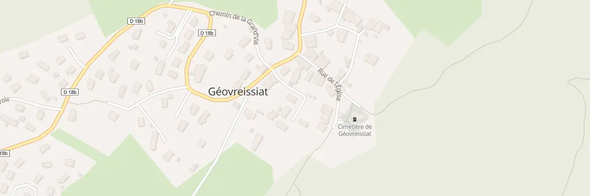 Plan du 40 Imp des Noisetiers à Béard-Géovreissiat