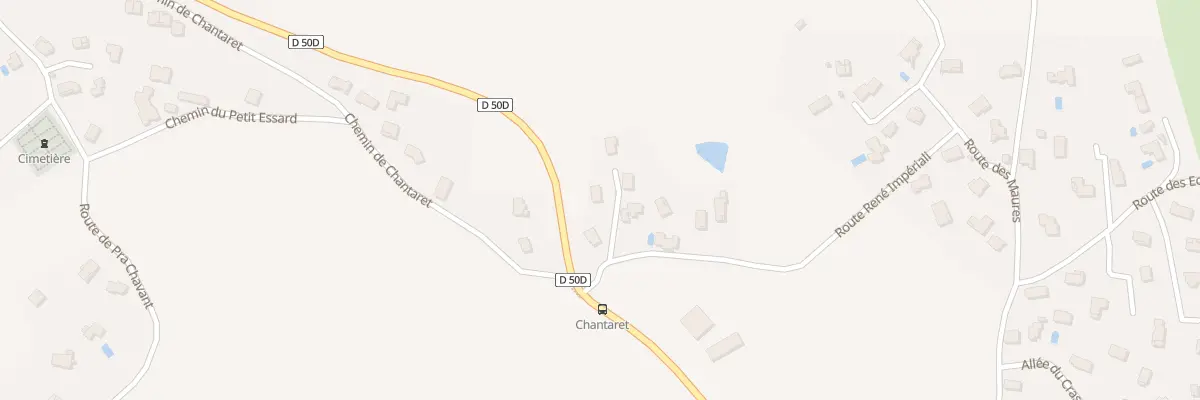 Plan du 31 Imp du Mas de Chantaret à Bilieu