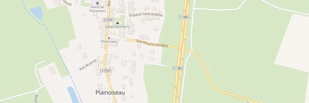 Plan du 40 Rue Alfred Labordère à Plainoiseau
