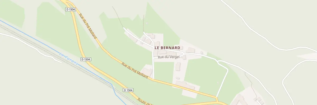 Plan du 5086 Le Bernard à La Burbanche