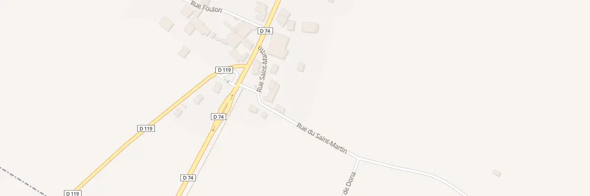 Plan du 5 Rue du Saint Martin à Bourg-Sainte-Marie