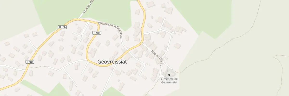Plan du 14 Rue de l’Eglise à Béard-Géovreissiat
