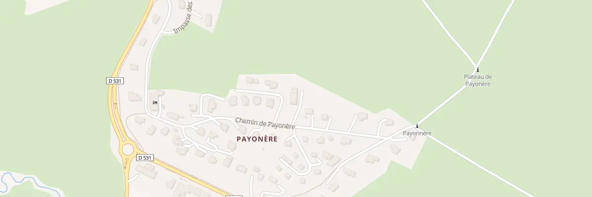 Plan du 495 Che de Payonere à Villard-de-Lans