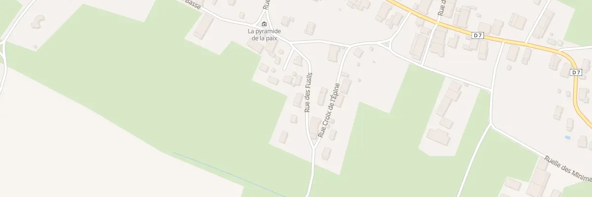 Plan du 5 Rue des Fusils à La Loye