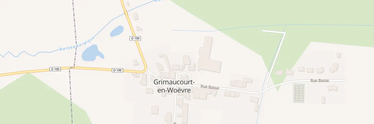 Plan du 7 Rue de l’Eglise à Grimaucourt-en-Woëvre