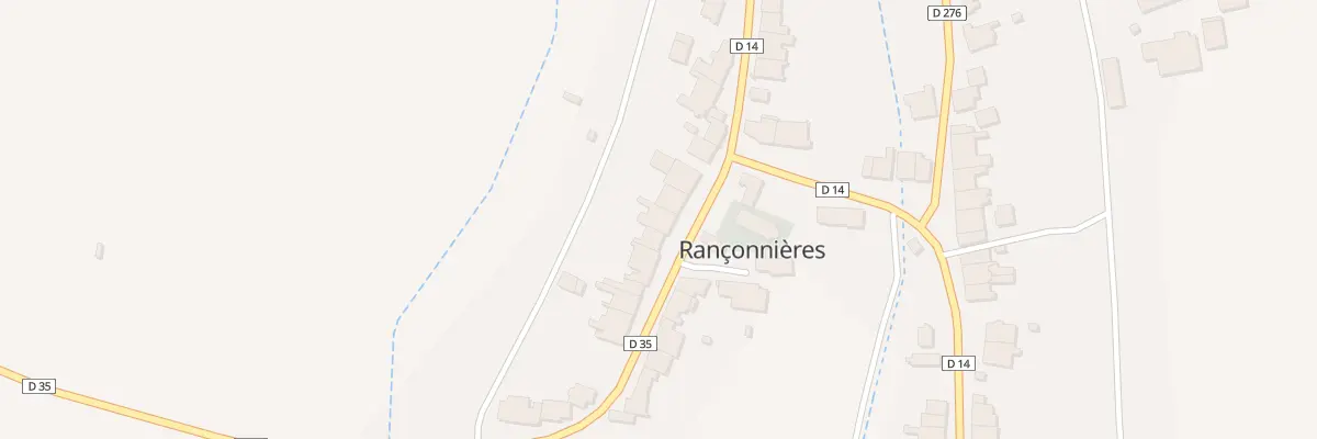 Plan du 10 Rue de la Liberation à Rançonnières