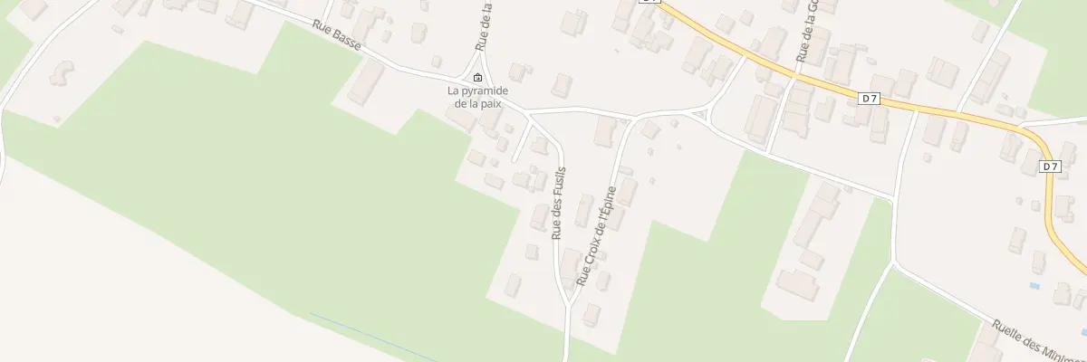 Plan du 3 Rue des Fusils à La Loye