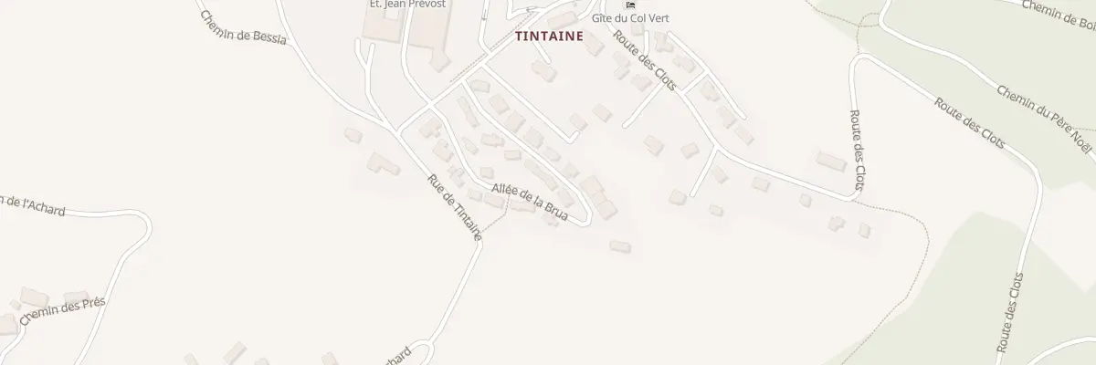 Plan du 142 All de la Brua à Villard-de-Lans